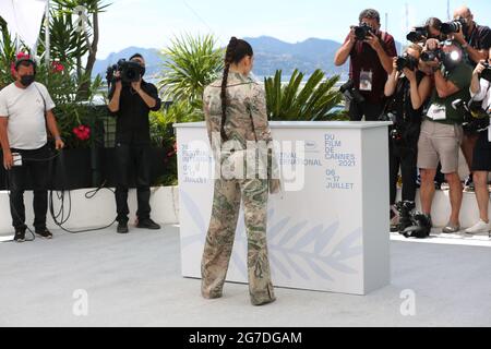 July 13, 2021, Cannes, Provence Alpes Cote d'Azur, France: Noomi RAPACE during the 'LAMB' photocall as part of the 74th annual Cannes Film Festival on July 11th 2021 in Cannes, France (Credit Image: © Mickael Chavet via ZUMA Wire) Stock Photo