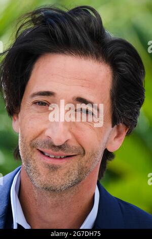 Palais des festivals, Cannes, France. 13th July, 2021. Adrien Brody poses at the 'The French Dispatch' Photocall. Picture by Credit: Julie Edwards/Alamy Live News Stock Photo