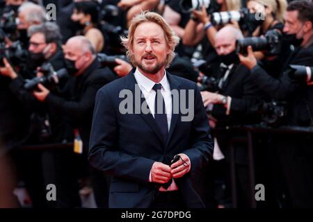 Cannes, France. 12th July, 2021. CANNES - JULY 12: arrives to the premiere of ' THE FRENCH DISPATCH ' during the 74th Cannes Film Festival on July 12, 2021 at Palais des Festivals in Cannes, France. (Photo by Lyvans Boolaky/ÙPtertainment/Sipa USA) Credit: Sipa USA/Alamy Live News Stock Photo