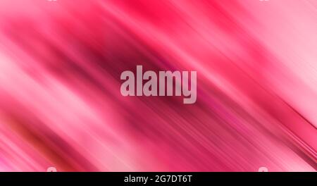 Blurry red diagonal lines motion blur abstract background Stock Photo