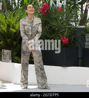 July 13, 2021, Cannes, Provence Alpes Cote d'Azur, France: NOOMI RAPACE during the 'LAMB' photocall as part of the 74th annual Cannes Film Festival in Cannes, France (Credit Image: © Mickael Chavet via ZUMA Wire) Stock Photo