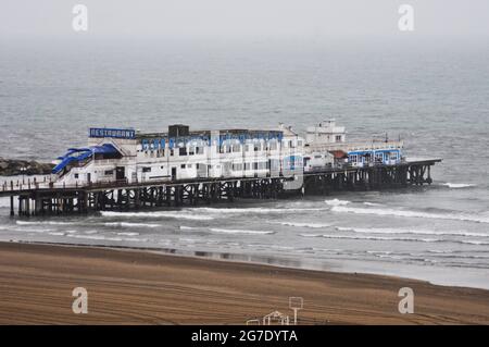 Club de Pescadores (Fishermen's Club). Mar del Plata, Argentina Stock Photo