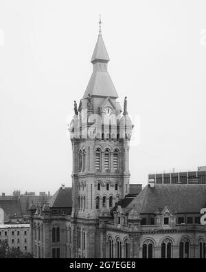 Old Erie County Hall, in Buffalo, New York Stock Photo