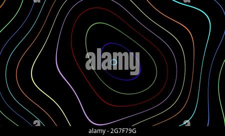 Abstract colorful psychedelic graphics background Stock Photo - Alamy