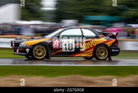 2000 Subaru Impreza WRC entered and driven by Mark Turner