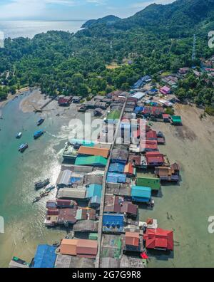 Bang Bao Pier in koh Chang, Trat, Thailand, south east asia Stock Photo