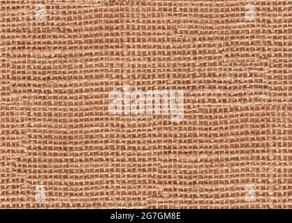 Seamless burlap texture background, detail Stock Photo