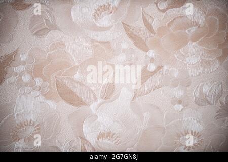 Floral graphic pattern, vintage flowers background Stock Photo