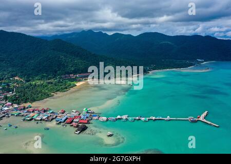 Bang Bao Pier in koh Chang, Trat, Thailand, south east asia Stock Photo