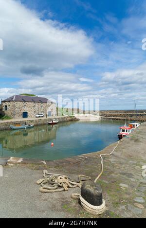 Portsoy Harbour, Aberdeenshire Stock Photo