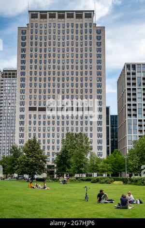 Shell Centre, Belvedere Road, Waterloo, SE1, London Stock Photo