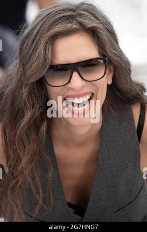 Maiwenn attends the Tralala photocall during the 74th annual Cannes Film Festival on July 14, 2021 in Cannes, France. Photo by David Niviere/ABACAPRESS.COM Stock Photo