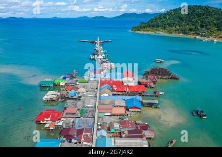 Bang Bao Pier in koh Chang, Trat, Thailand, south east asia Stock Photo