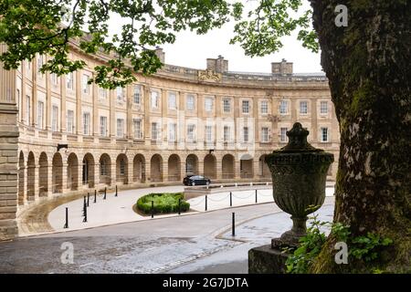 Buxton Crescent Hotel, Buxton, Derbyshire, England, UK Stock Photo