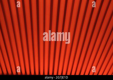Orange and red line texture Stock Photo
