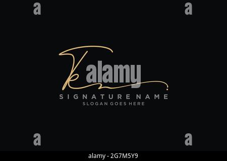 TE Letter Signature Logo Template elegant design logo Sign Symbol template vector icon Stock Vector