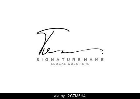 TV Letter Signature Logo Template elegant design logo Sign Symbol template vector icon Stock Vector