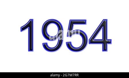 Calendar Of Year 1954 Stock Photo - Alamy