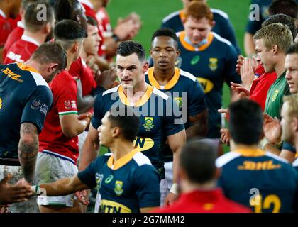 Jesse Kriel of South Africa A after the Castle Lager Lions Series match at the Cape Town Stadium, Cape Town. Picture date: Wednesday July 14, 2021. Stock Photo