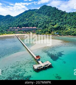 Bang Bao Pier in koh Chang, Trat, Thailand, south east asia Stock Photo