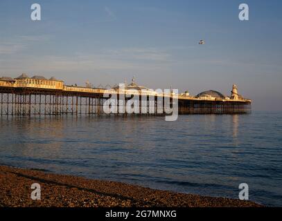 United Kingdom. England. East Sussex. Brighton. Palace Pier. Stock Photo