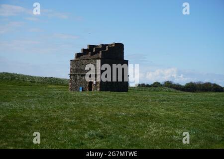 Tantallon Castle east Lothian Scotland Stock Photo