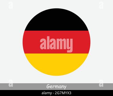 Germany flag icon, icon or button. German national symbol Vector ...