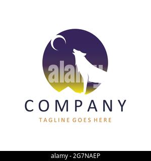 Wolf Logo Template from Animal Logo Collections Stock Vector