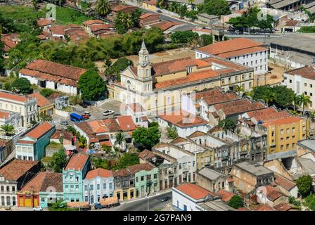 Joao Pessoa Historic Center, Paraiba, Brazil on March 10, 2010. Stock Photo