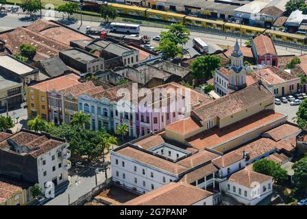 Joao Pessoa Historic Center, Paraiba, Brazil on March 10, 2010. Stock Photo