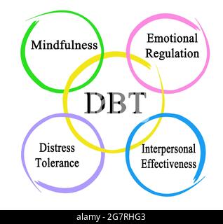 Components Of Dialectical Behavioral Therapy Stock Photo - Alamy