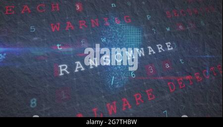 Image of computer interface online security Stock Photo