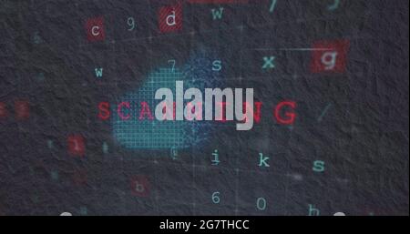 Image of computer interface online security Stock Photo