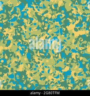 A green foliage texture seamless vector pattern Stock Vector