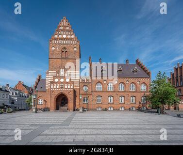 Roskilde City Hall - Roskilde, Denmark Stock Photo