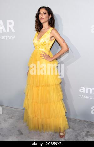 Claudia Carpentier attends the amfAR Gala Milano during the Milan