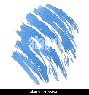 Vector paint, brush stroke, line or texture. Dirty decoration element, background. Colorful vector watercolor brush strokes. Vector illustration Stock Vector
