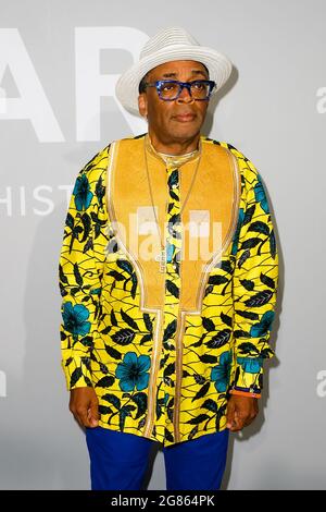 Villa Eilenroc, Cap d'Antibes, France. 16th July, 2021. Spike Lee attends the amfAR Gala Cannes. Picture by Credit: Julie Edwards/Alamy Live News Stock Photo