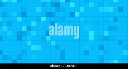 Blue squares background Stock Photo
