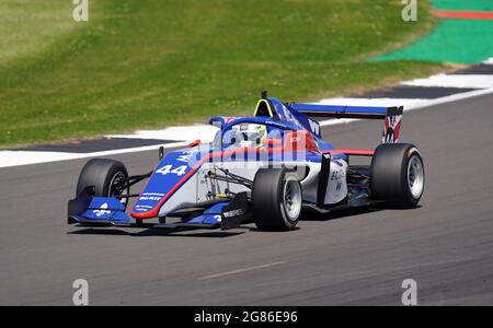 Ecurie W's Abbie Eaton during the W Series British GP at Silverstone, Towcester. Picture Date: Saturday July 17, 2021. Stock Photo