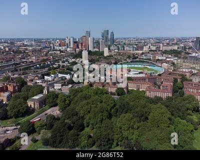 Kennington Oval cricket ground, Lambeth, London, england Stock Photo