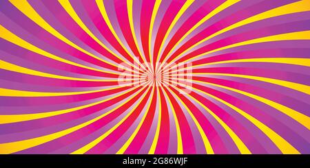 Abstract backgrounds sunburst light rays sunbeam wallpaper backdrop template pattern seamless digital art graphic retro vector illustration EPS10 Stock Vector