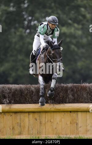 Atsushi Negishi Riding Ventura De La Chaule Jra During The Cross Country Cci4 S At Jardy Eventing Show 21 On July 17 21 In Marne La Coquette France Photo Christophe Bricot