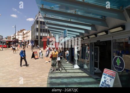 Bromley south railway station Stock Photo