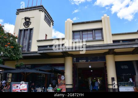 Mercado dos Lavradores, farmers' market, Funchal, Madeira, Portugal, Europe Stock Photo