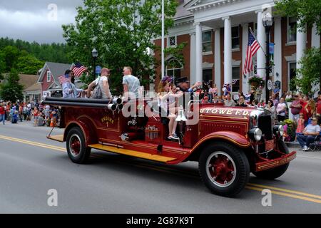 stowe vt fourth of july