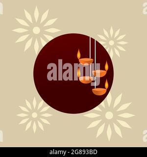 Indian Festival EPS File Background. Stock Vector
