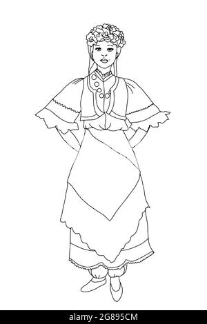 traditional filipino clothing drawing