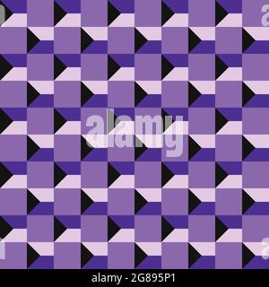 3D Pattern Design, Creative texture, pattern wall decoration made by leather panel. Stock Vector