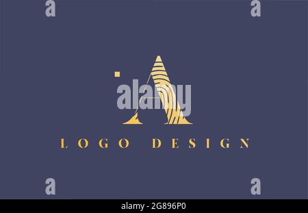 blue yellow V alphabet letter icon logo for company and business ...
